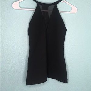 Black Athletic Tank Top